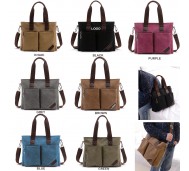 WOBA2058/Customized Promotional Waxed Canvas Bag