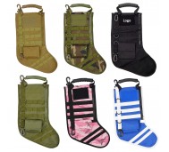 WOBA2109/ Tactical Lightweight Christmas Socks bag with custom Logo