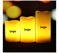 WOPO7391 / Customized Logo Flameless Led Candle 3 in 1 set 