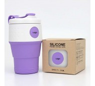 MGSL1055 / Big Silicone Collapsible Travel Coffee Cup 