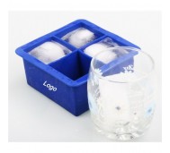 WOPO2258 / 4 Holes Large Square Ice Cube Tray 