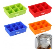  WOPO2259 / Silicone 6 Holes Square Ice Cube Tray 